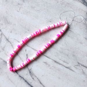 Pink phone charm